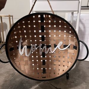 “HOME” Sign decor | house decor boho accessories wall decor decal